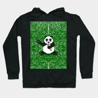 Geometric Panda Hoodie